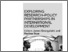 [thumbnail of Carew_Exploring Partnerships between Academia and Disabled Persons’ Organisations. Lessons Learned from Collaborative Research in Africa_VoR.pdf]