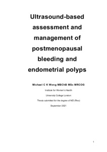 characteristics of 97 women with post- menopausal uterine bleeding from